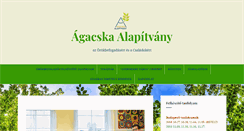 Desktop Screenshot of agacska.hu